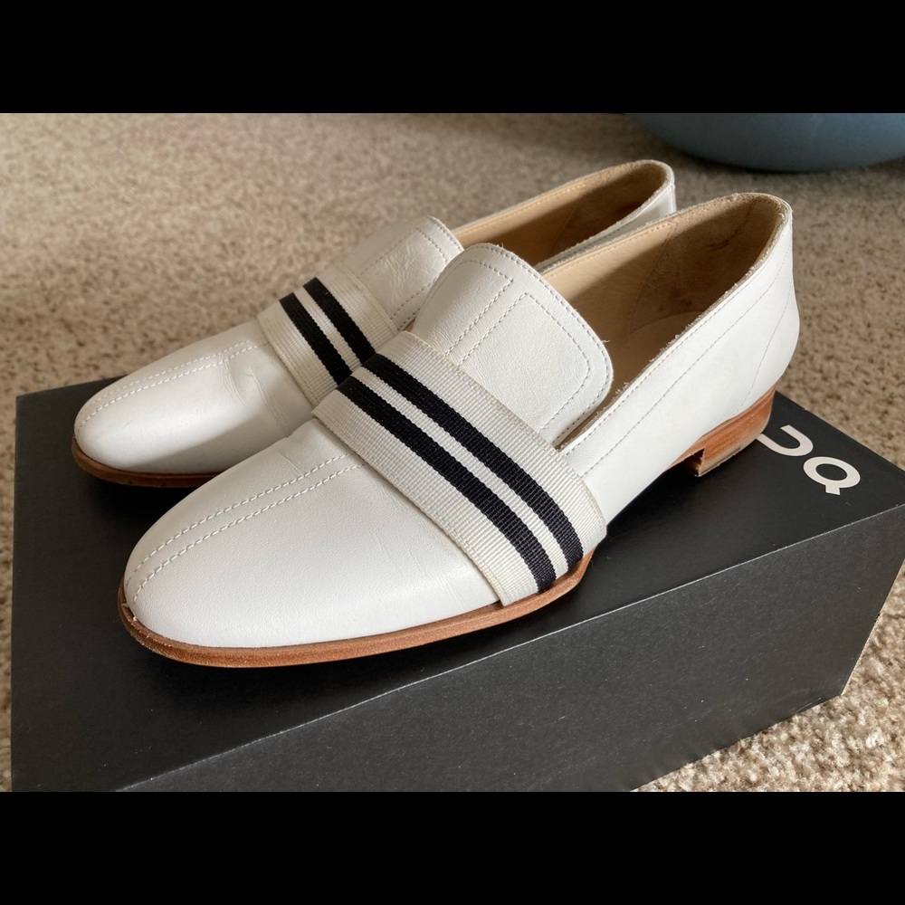 Rag and bone white loafer